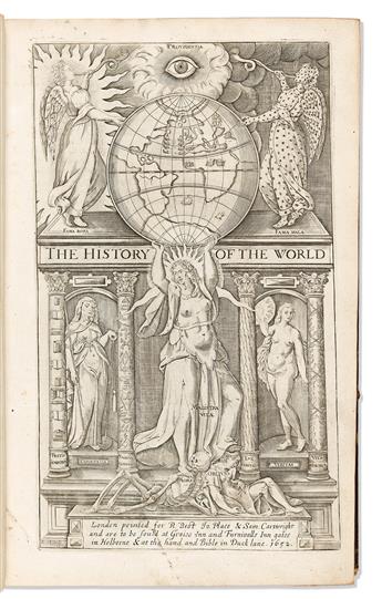 Raleigh, Sir Walter (1552?-1618) The Historie of the World.